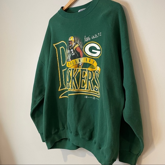 Vintage Reggie White Green Bay Packers Crewneck Sweater - Picture 4 of 6